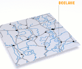 3d view of Bee Lake