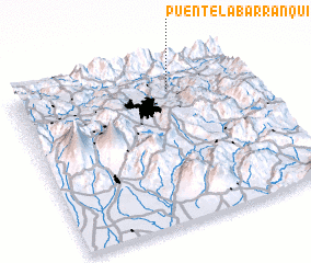 3d view of Puente La Barranquilla