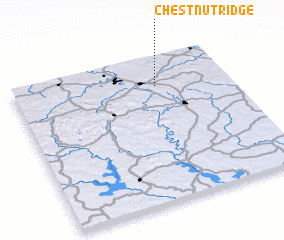 3d view of Chestnut Ridge