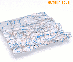 3d view of El Tempisque