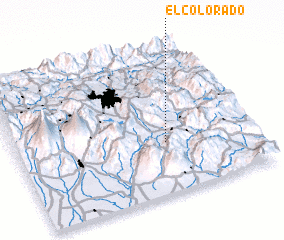 3d view of El Colorado