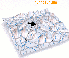 3d view of Plan de La Lima