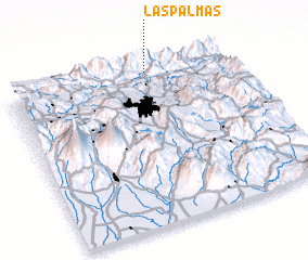 3d view of Las Palmas