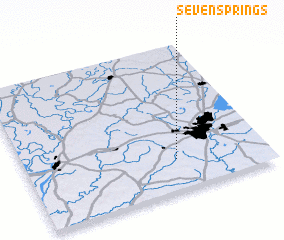 3d view of Seven Springs