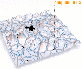 3d view of Chiquimulilla