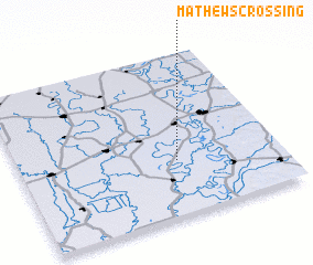 3d view of Mathews Crossing