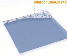 3d view of Pueblo Nuevo La Reforma