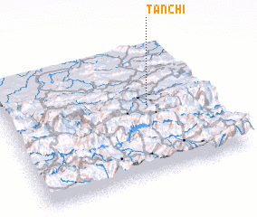 3d view of Tanchí