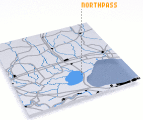 3d view of North Pass