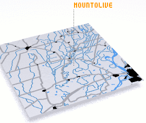 3d view of Mount Olive