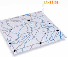 3d view of Lake Side