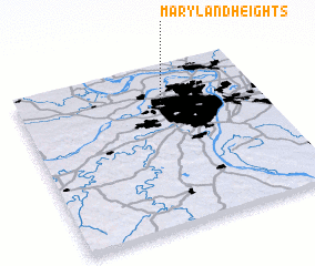 3d view of Maryland Heights