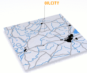 3d view of Oil City