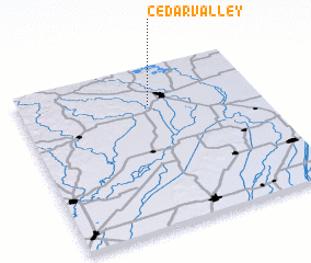 3d view of Cedar Valley