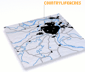 3d view of Country Life Acres