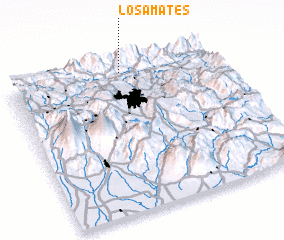 3d view of Los Amates