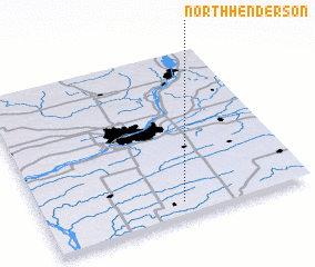 3d view of North Henderson