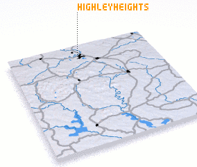 3d view of Highley Heights