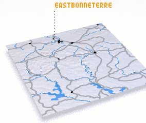 3d view of East Bonne Terre