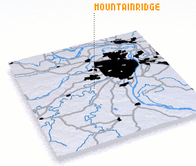 3d view of Mountain Ridge