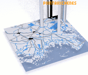 3d view of Point-Aux-Chenes