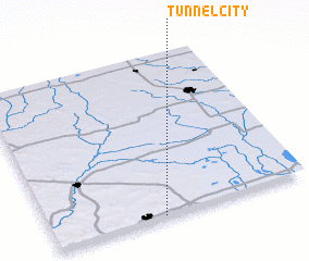 3d view of Tunnel City