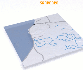 3d view of San Pedro