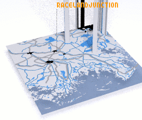 3d view of Raceland Junction