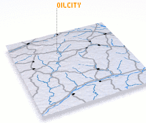 3d view of Oil City