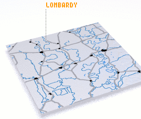 3d view of Lombardy