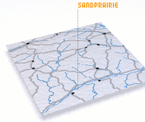 3d view of Sand Prairie