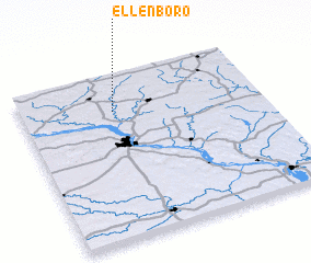 3d view of Ellenboro