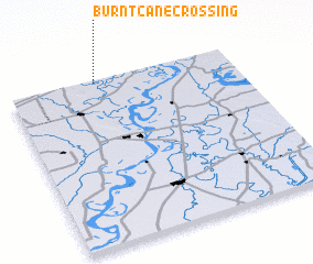 3d view of Burnt Cane Crossing