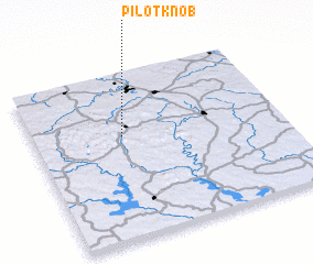 3d view of Pilot Knob