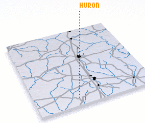 3d view of Huron