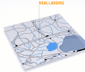 3d view of Neal Landing