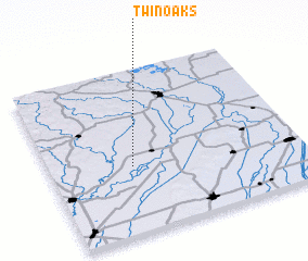 3d view of Twin Oaks