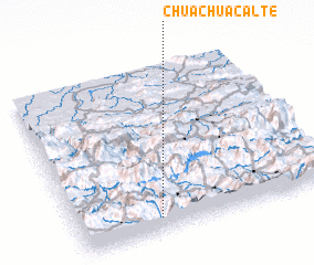 3d view of Chuachuacalté