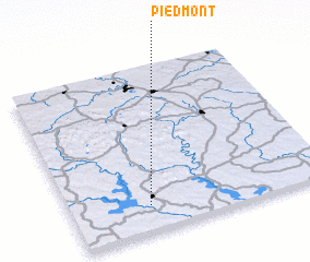 3d view of Piedmont