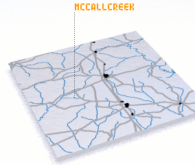 3d view of McCall Creek