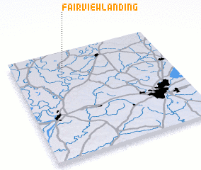 3d view of Fairview Landing