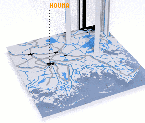 3d view of Houma