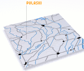 3d view of Pulaski