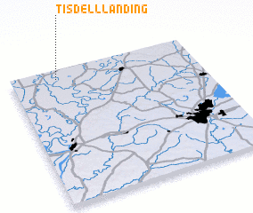 3d view of Tisdell Landing