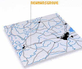 3d view of Newmans Grove