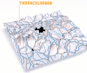 3d view of Tierra Colorada