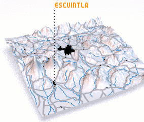 3d view of Escuintla