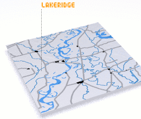 3d view of Lake Ridge