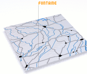 3d view of Fontaine