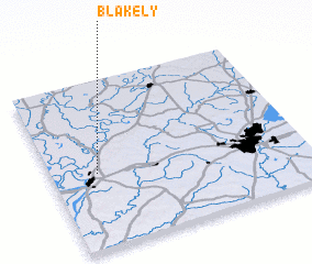3d view of Blakely